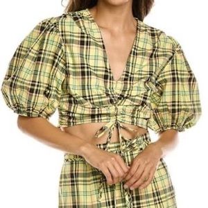 Derek Lam 10 Crosby Crop Top